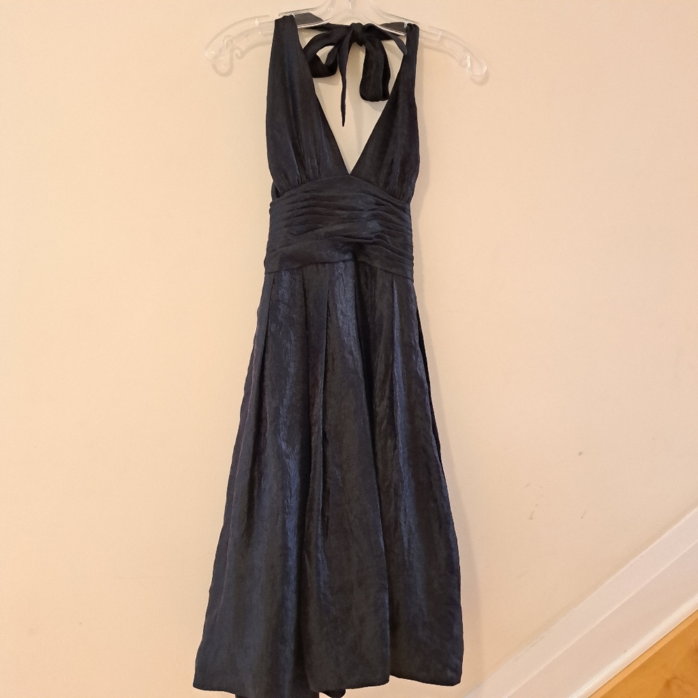 Adrianna Papell halter cocktail dress
